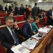 Депутати Київради на пленарному засідання